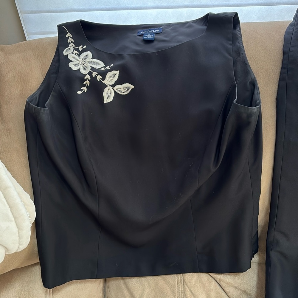 Ann Taylor top and pants matching set